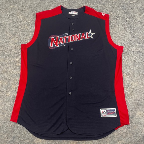 Majestic Other - Majestic MLB National League 2019 All Star Game Jersey Sleeveless Size 52 2XL